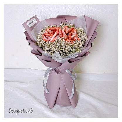 Two Rosy Bloom 100