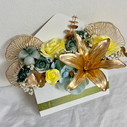 Raya Blessings Envelope | Artificial Flower