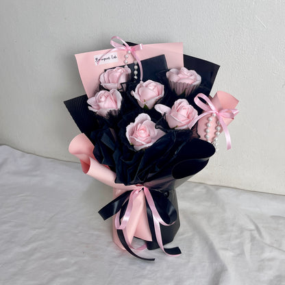 Black Pink | Soap Flower