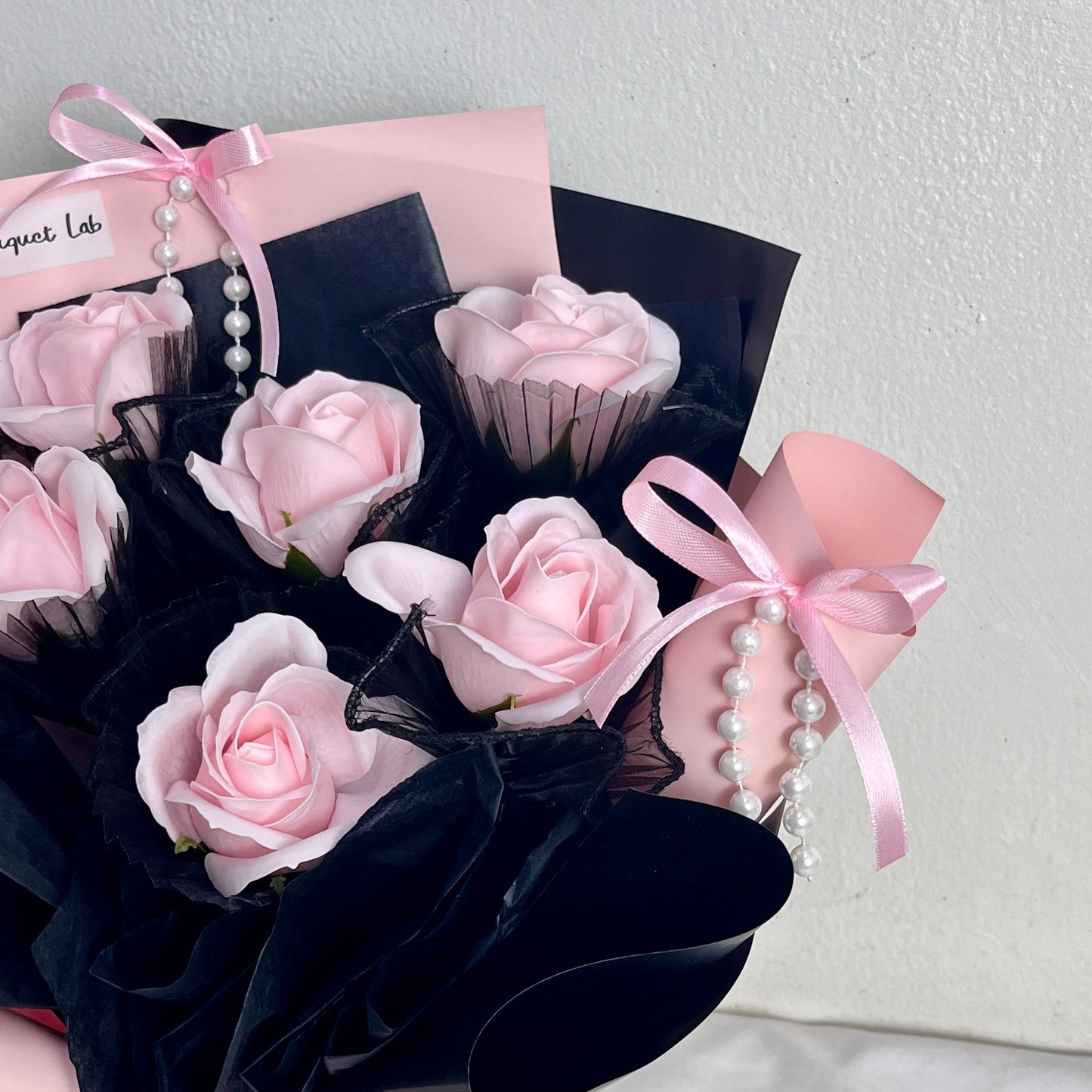 Black Pink | Soap Flower