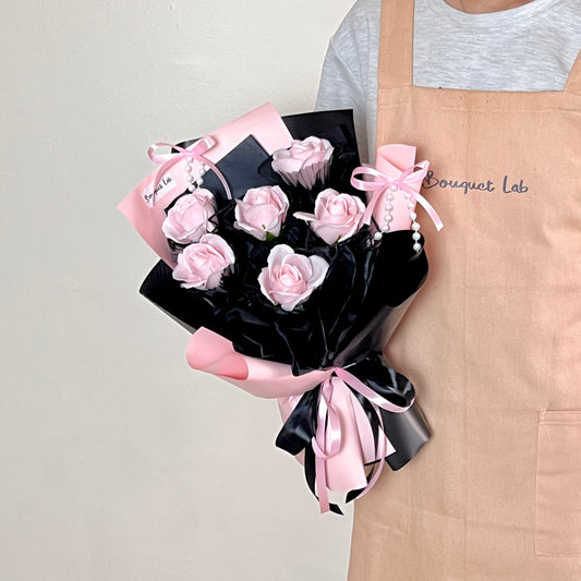 Black Pink | Soap Flower