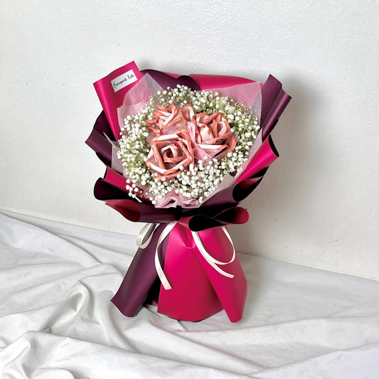 Threefold Rosy Bloom 150