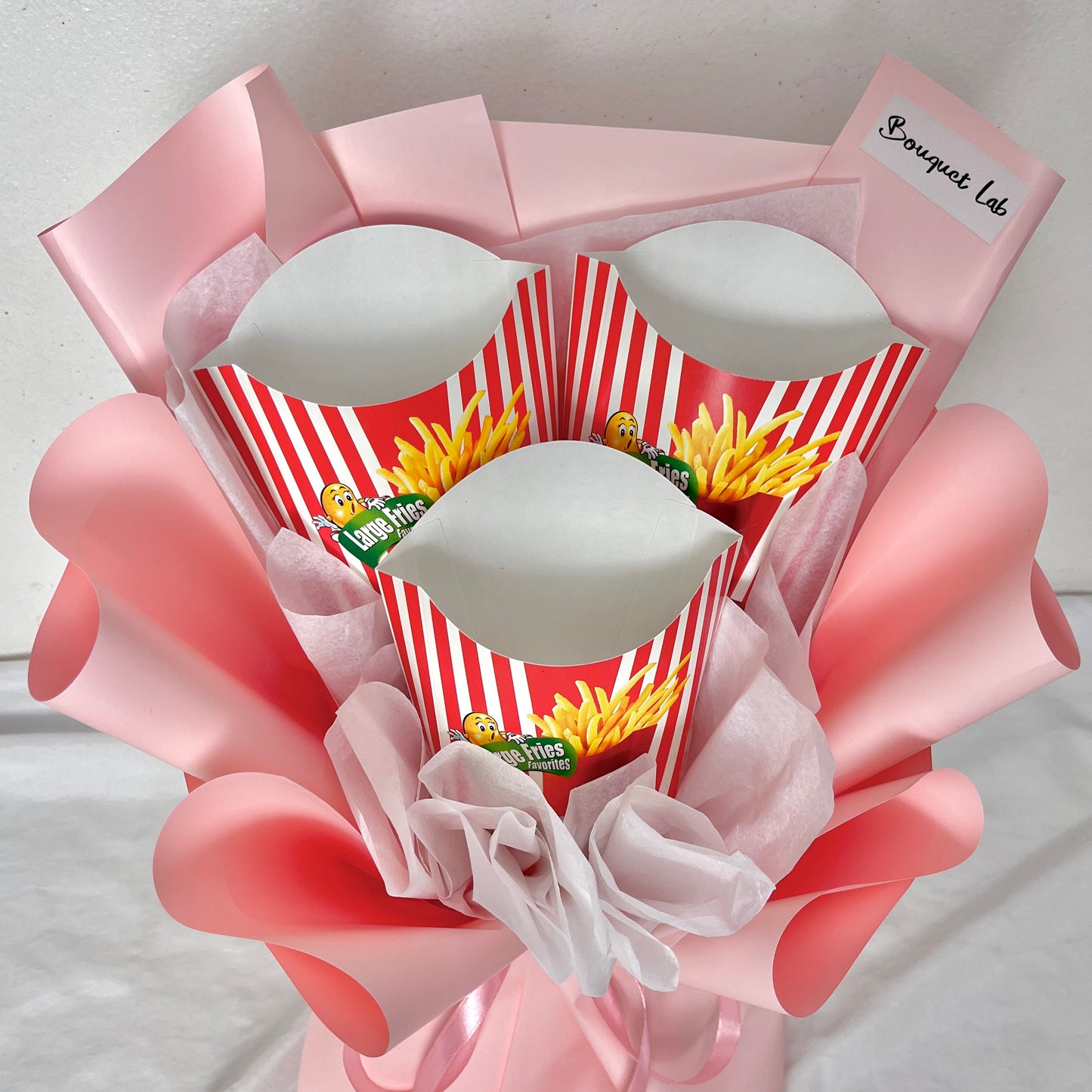 French Fries Box Bouquet Casing