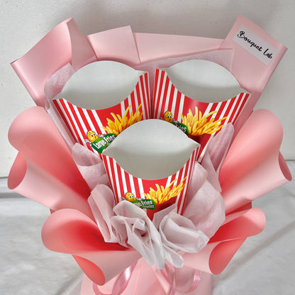 French Fries Box Bouquet Casing