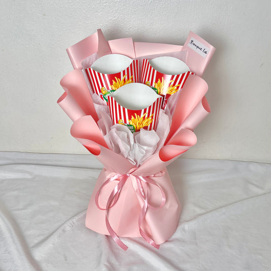 French Fries Box Bouquet Casing